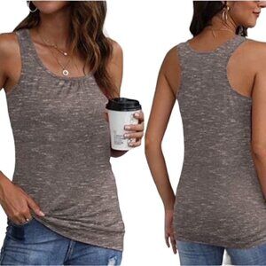 TRALEUBIE Workout Athletic Tank Top, Size Large - NWT